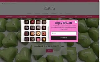 Zoeschocolate.com Screenshot 2024-05-04 21:46:00