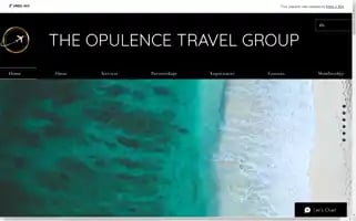Theopulencetravelgroup.com Screenshot 2024-04-23 15:25:26