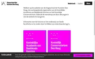 Hogeschoolderkunsten.nl Screenshot 2024-07-06 13:22:05