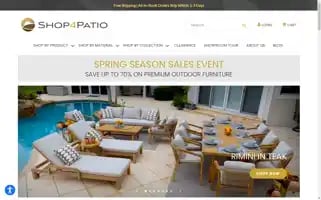 Shop4patio.com Screenshot 2024-05-04 22:55:40