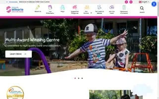 Mikariechildcarecentre.com.au Screenshot 2024-07-02 22:28:21