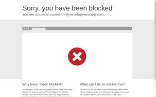 Trinitydevelopmentcorp.com Screenshot 2024-06-16 08:14:33