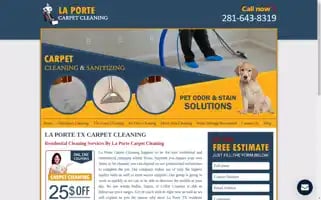 Laportecarpetcleaning.com Screenshot 2024-07-06 03:34:35