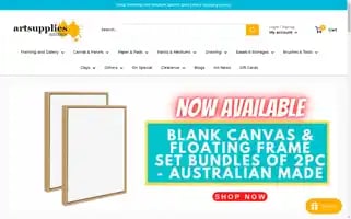Artsuppliesaustralia.com.au Screenshot 2024-05-08 14:29:52