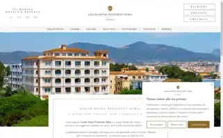 Presidenthotelolbia.it Screenshot 2024-04-15 06:33:50