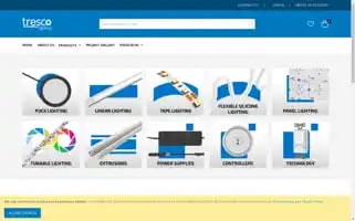 Trescolighting.com Screenshot 2024-07-05 20:26:53