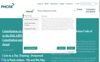 Pmcpa.org.uk Screenshot 2024-05-13 10:47:05