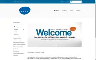 Theaerusstore.com Screenshot 2024-05-14 07:09:28