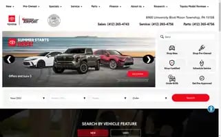 Brewerairporttoyota.com Screenshot 2024-05-08 21:33:15