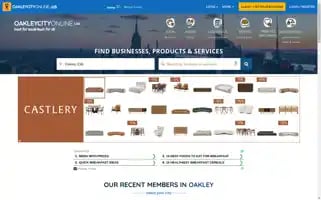 Oakleycityonline.us Screenshot 2024-07-07 05:37:52