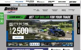 Drivenpowersportsandmarine.com Screenshot 2024-05-09 11:41:23