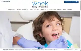 Wnekfamilyortho.com Screenshot 2024-07-05 14:34:12