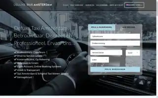 Deluxetaxiamsterdam.com Screenshot 2024-06-12 17:46:14