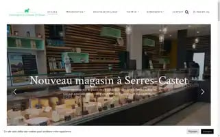 Fromageriecremerieossau.fr Screenshot 2024-05-23 19:28:16