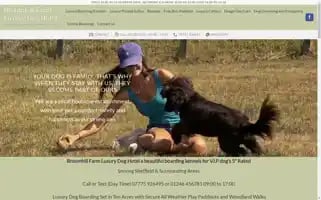 Broomhillfarmluxurydoghotel.co.uk Screenshot 2024-04-26 08:22:51