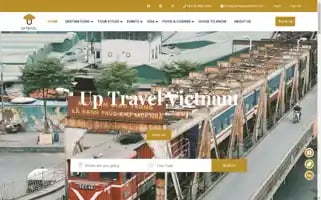 Uptravelvietnam.com Screenshot 2024-04-25 09:57:55