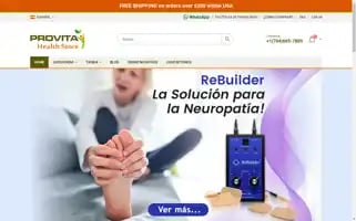 Provitahealthstore.com Screenshot 2024-06-26 11:23:29