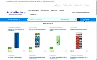 Ausbatteries.com Screenshot 2024-05-08 15:18:01