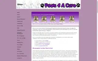 Paws4acure.org Screenshot 2024-07-06 11:52:18
