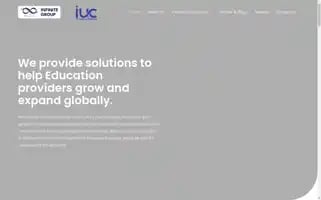 Infiniteuniversitycentre.com Screenshot 2024-06-29 00:08:57