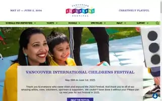 Childrensfestival.ca Screenshot 2024-07-04 17:31:08