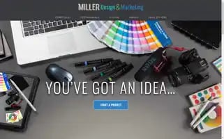 Millerdesignandmarketing.com Screenshot 2024-07-04 05:42:18