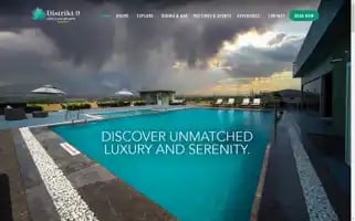 Distrikt9hotels.com Screenshot 2024-04-24 10:46:34