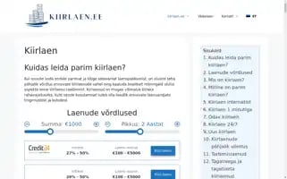 Kiirlaen.ee Screenshot 2024-07-10 03:07:09
