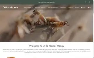 Wildnectarhoney.com.au Screenshot 2024-04-27 09:52:16