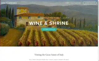 Winepilgrimages.com Screenshot 2024-07-01 14:02:35