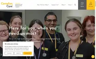 Comptoncare.org.uk Screenshot 2024-06-12 17:01:13