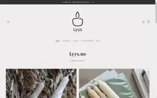 Lyys.no Screenshot 2024-05-03 16:11:38