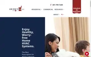 Airdoctorhvac.com Screenshot 2024-05-08 11:07:32