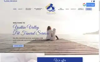 Petfuneralservicesnc.com Screenshot 2024-07-03 15:56:33