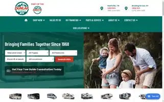 Dunlapfamilyrv.com Screenshot 2024-05-09 12:05:24