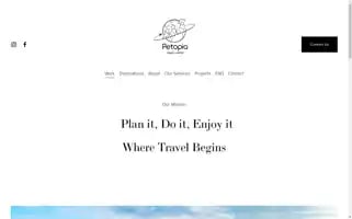 Petopiatravel.com Screenshot 2024-04-17 14:12:04