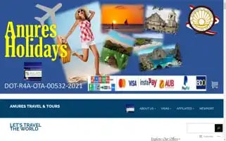 Anurestraveltours.com Screenshot 2024-04-17 07:19:13