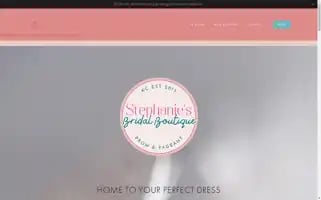 Stephaniesbridalboutique.com Screenshot 2024-05-14 02:15:12
