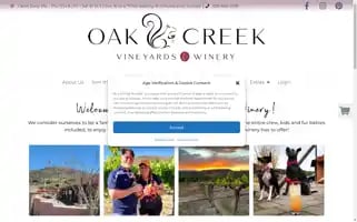 Oakcreekvineyards.net Screenshot 2024-07-06 21:15:42
