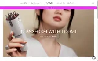 Loomibeauty.com Screenshot 2024-05-04 00:39:24