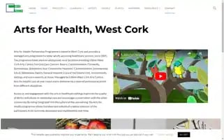 Artsforhealthwestcork.com Screenshot 2024-06-14 08:52:54