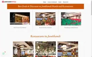Jamkhandihotels.com Screenshot 2024-04-24 00:48:18