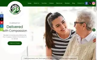 Luxurytouchhomecare.com Screenshot 2024-07-05 04:38:17