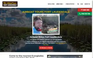 Airboattoursfortlauderdale.com Screenshot 2024-04-23 18:54:13