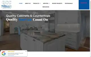 Qualitycabinetsandcounters.com Screenshot 2024-05-16 14:35:40