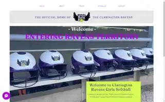 Claringtonravens.com Screenshot 2024-05-09 03:04:18