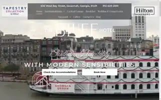 Thebluffhotel.com Screenshot 2024-04-22 17:21:09