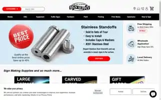 Blueridgesignsupply.com Screenshot 2024-05-05 07:08:40