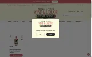 Pequaspirits.com Screenshot 2024-05-13 08:47:14