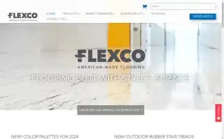Flexcofloors.com Screenshot 2024-07-04 12:12:38